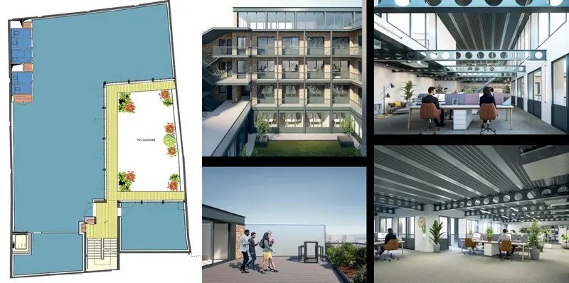 Bureau dans Paris à louer - Plan d’étage – Image 3 sur 4