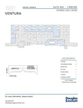 15821 Ventura Blvd, Encino, CA à louer Plan d’étage– Image 1 sur 1