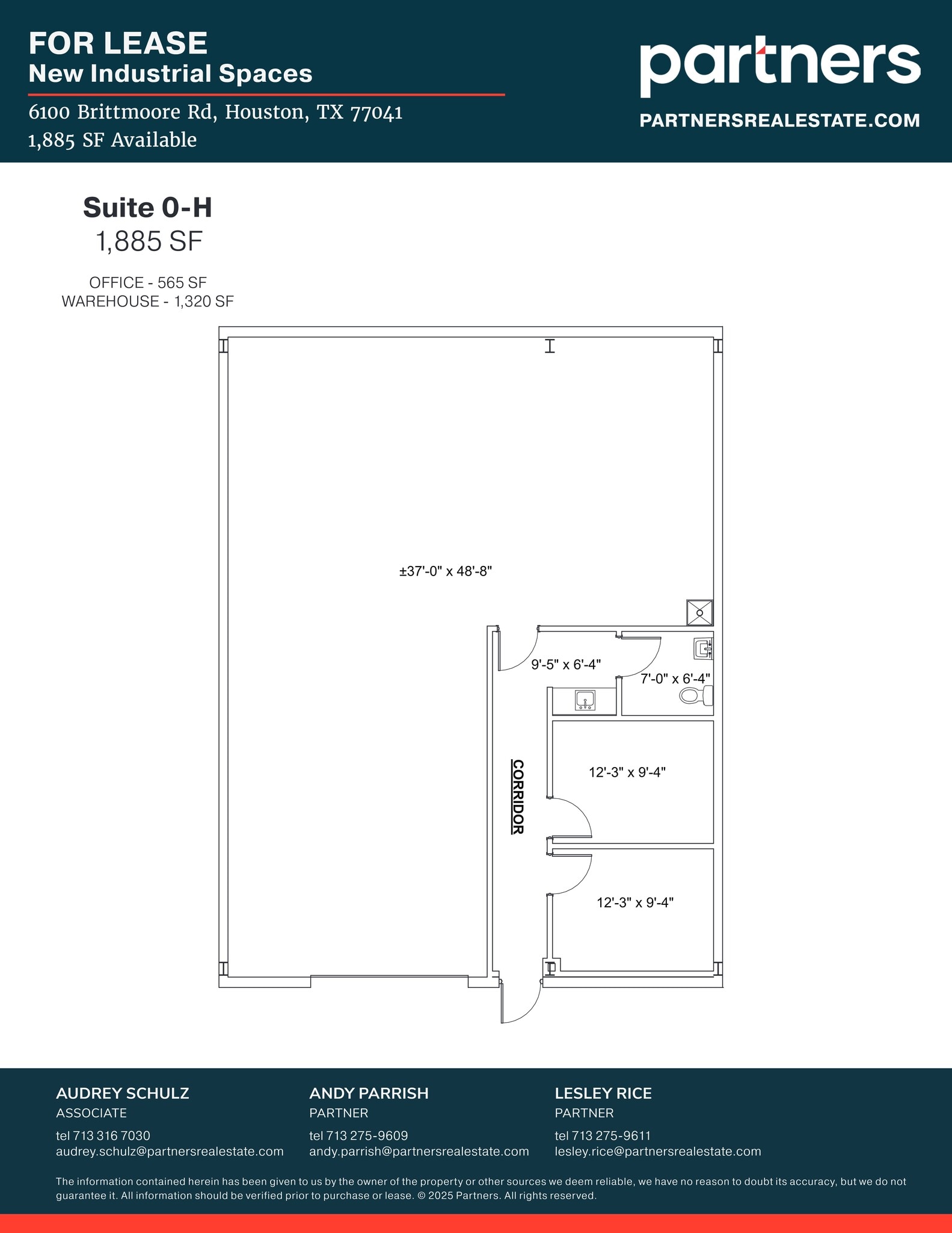 6100 Brittmoore Rd, Houston, TX à louer Plan de site– Image 1 sur 1