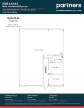 6100 Brittmoore Rd, Houston, TX à louer Plan de site– Image 1 sur 1
