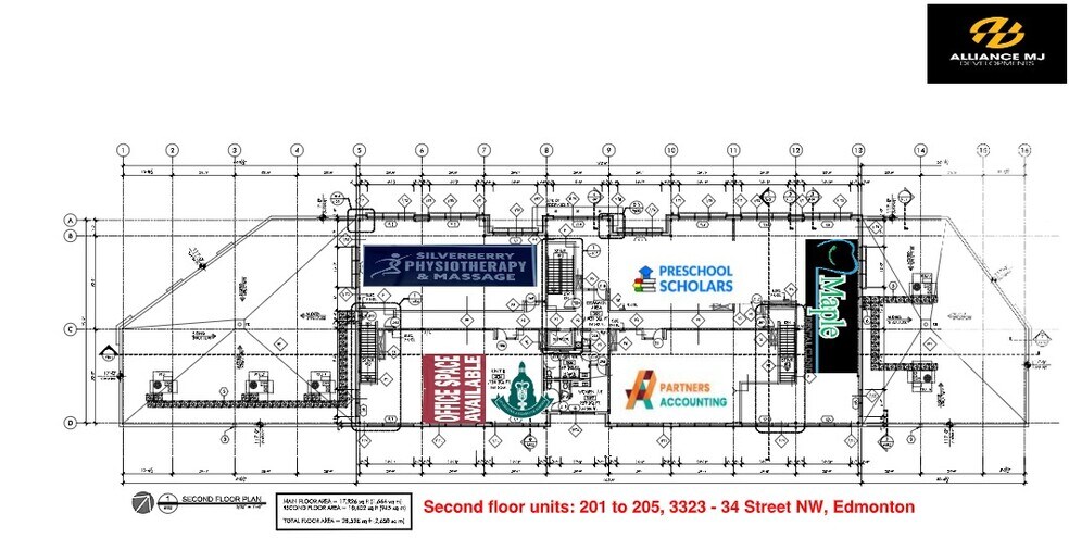 3323 34th St NW, Edmonton, AB à louer - Plan de site – Image 2 sur 2