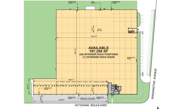 500 Washington Ave, Carlstadt, NJ à louer Plan d’étage– Image 1 sur 1