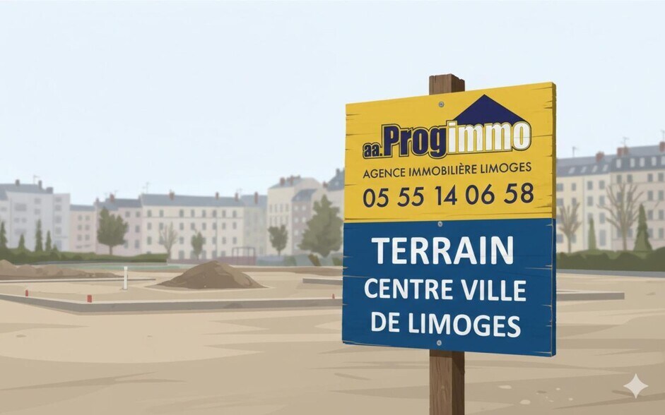 Terrain dans Limoges à vendre - Photo de l’immeuble – Image 2 sur 2