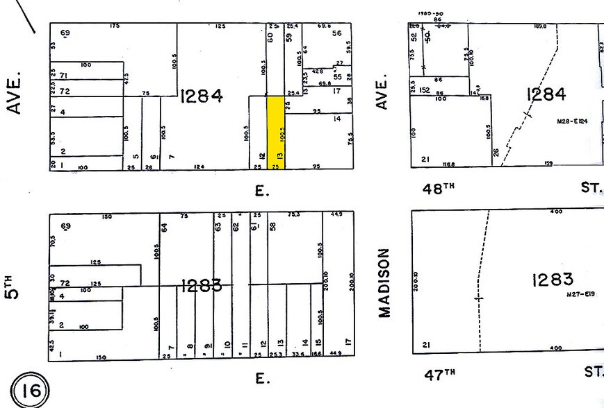 19 E 48th St, New York, NY à vendre - Plan cadastral – Image 2 sur 4