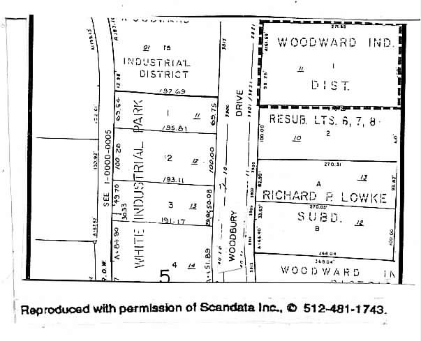 3805 Woodbury Dr, Austin, TX à louer - Plan cadastral – Image 2 sur 9