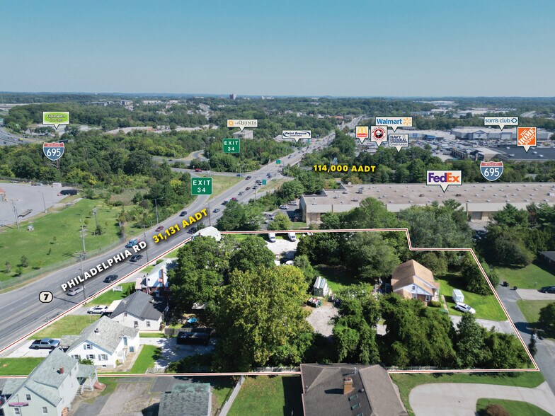 8621 - 8629 Philadelphia Rd, Rosedale, MD à louer - Photo de l’immeuble – Image 2 sur 6