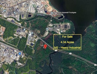 Plus de détails pour 938 E Randolph Rd, Hopewell, VA - Terrain à vendre