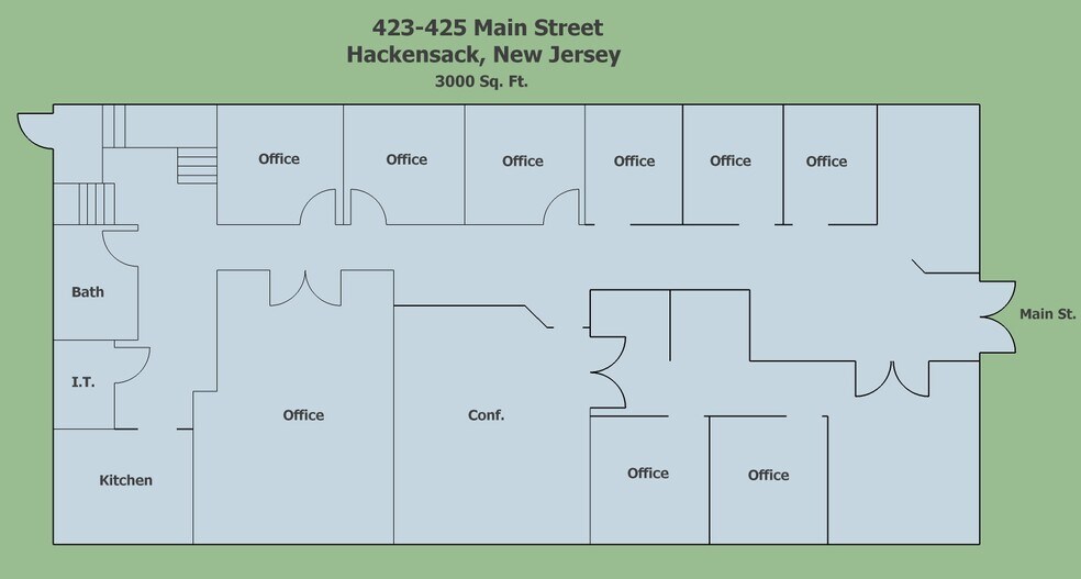423 Main St, Hackensack, NJ à louer - Photo de l’immeuble – Image 2 sur 6