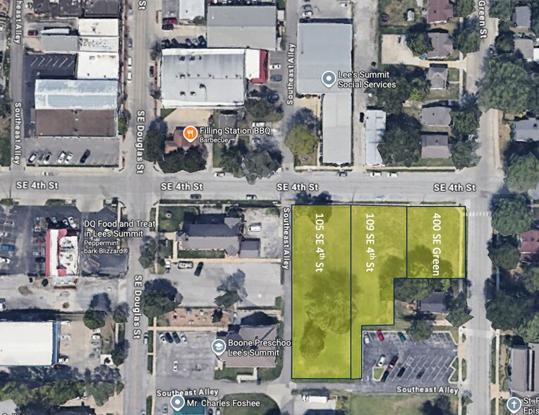 400 Green st, Lees Summit, MO à vendre - Plan cadastral – Image 3 sur 3
