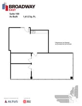 3433 NE Broadway St, Minneapolis, MN à louer Plan d’étage– Image 2 sur 2