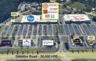 Plus de détails pour 5934 Zebulon Rd, Macon, GA - Local commercial à louer