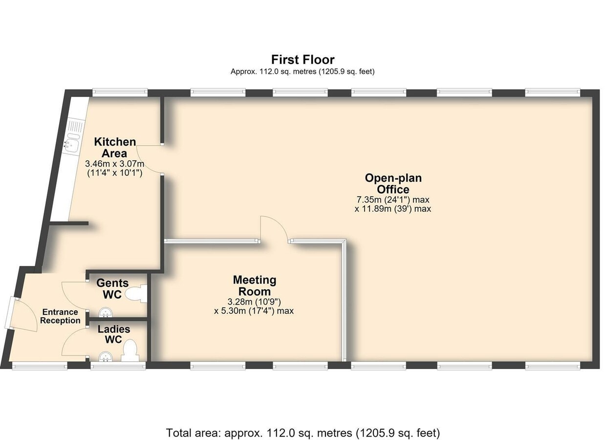 86 Green Ln, Sheffield, SYK S6 3AF - Lot Unit 5 - - Plan d’étage - Image 1 of 10
