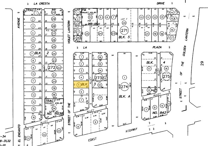 34092 Violet Lantern St, Dana Point, CA à louer - Plan cadastral – Image 2 sur 3