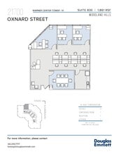 21700 Oxnard St, Woodland Hills, CA à louer Plan d’étage– Image 1 sur 1