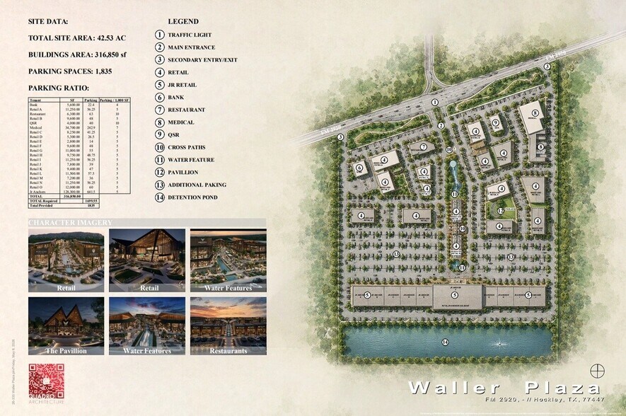 Waller Medical Plaza, Hockley, TX à louer - Plan de site – Image 2 sur 2
