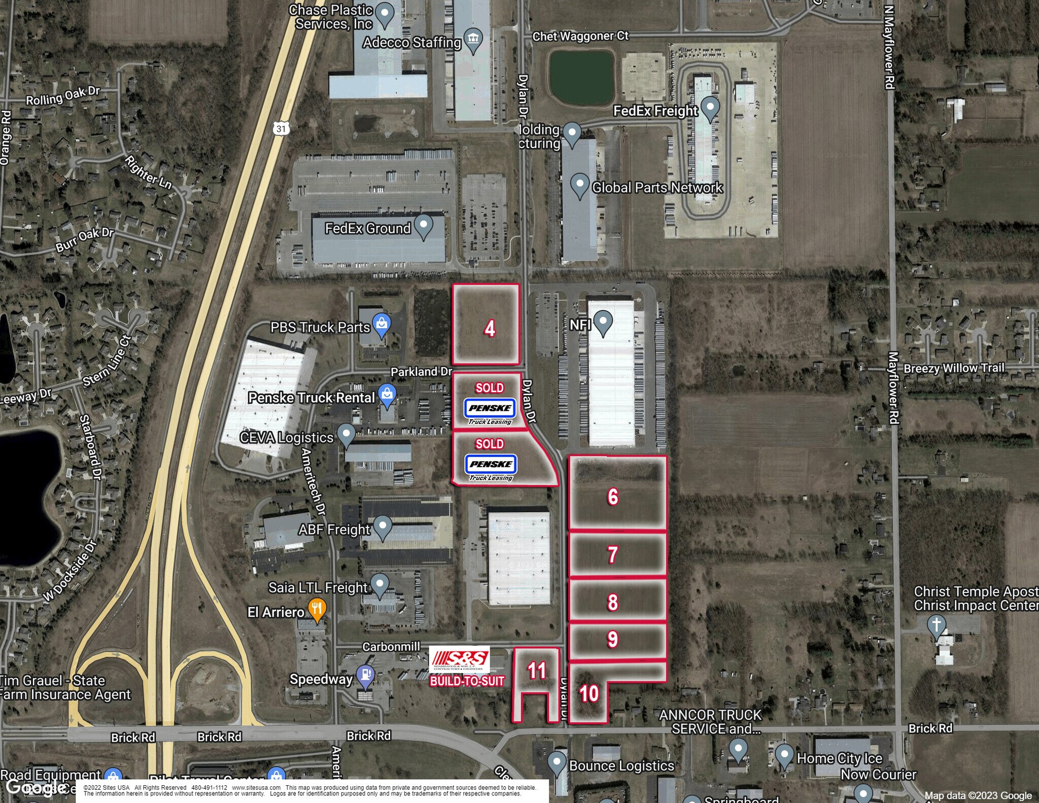 US 31 & Dylan Dr, South Bend, IN à vendre Photo de l’immeuble– Image 1 sur 5