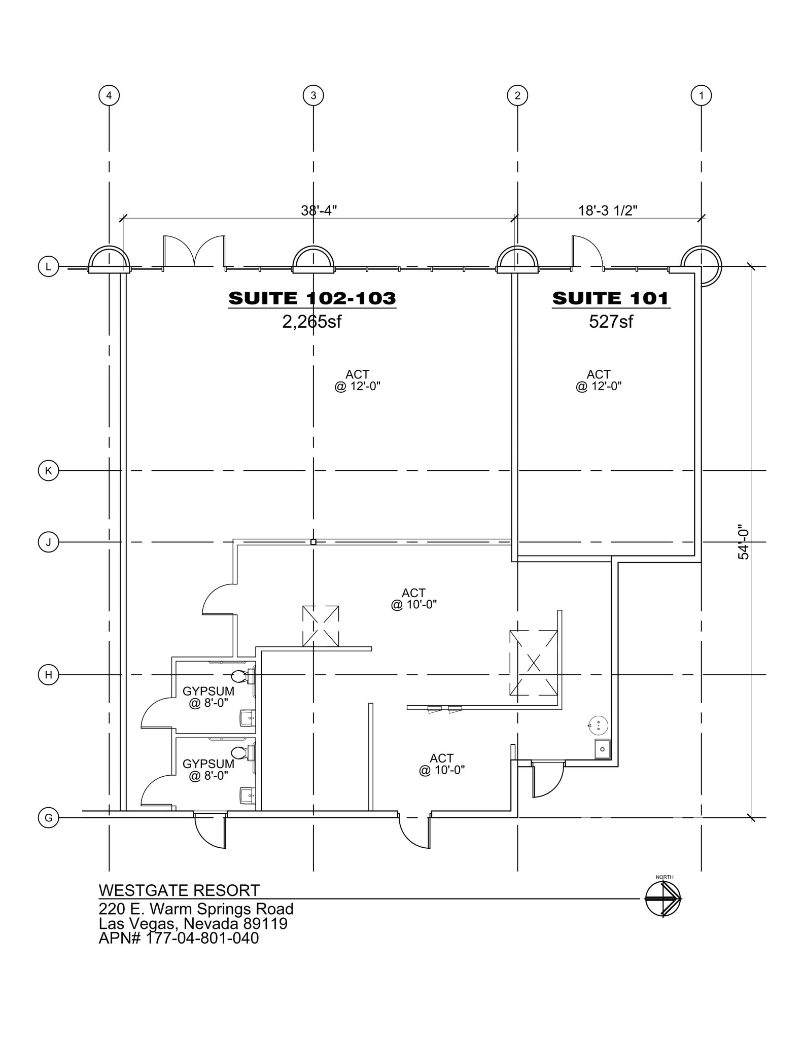 220 E Warm Springs Rd, Las Vegas, NV à louer Plan de site– Image 1 sur 1