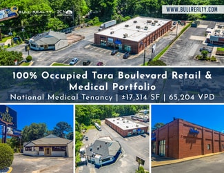 Plus de détails pour 100% Occupied Tara Boulevard Portfolio – Local commercial à vendre, Jonesboro, GA