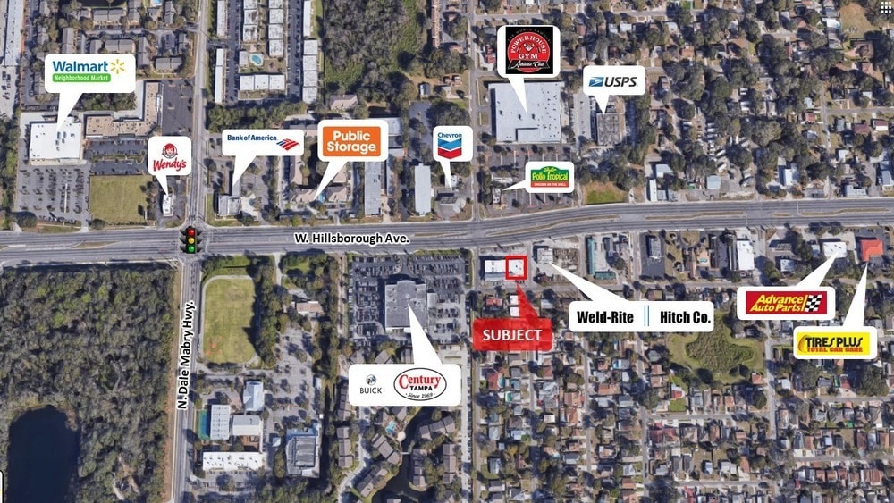 3220 W Hillsborough Ave, Tampa, FL à louer Aérien– Image 1 sur 4