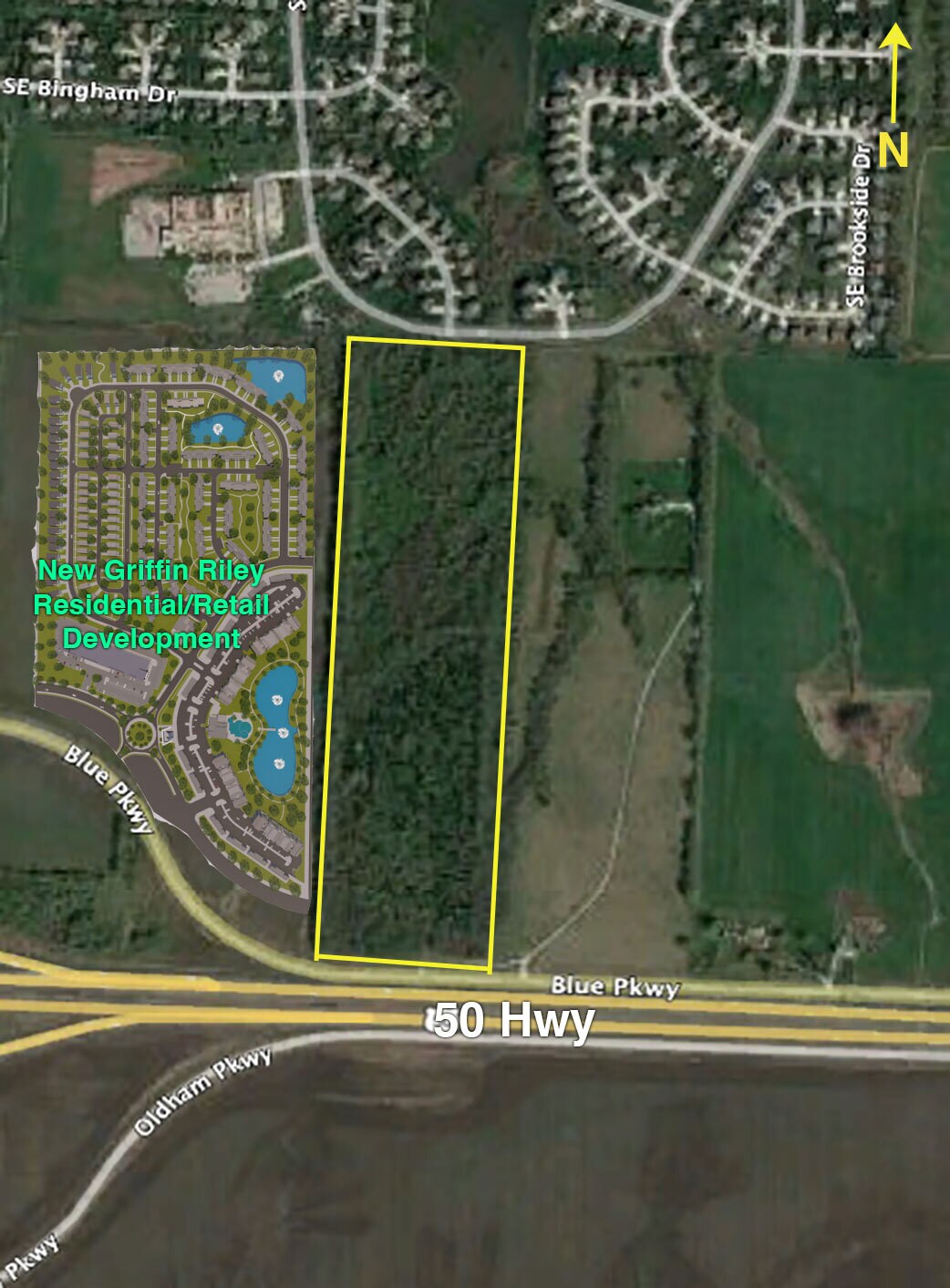 N & E of Blackwell & 50 hwy, Lees Summit, MO à vendre Photo principale– Image 1 sur 2