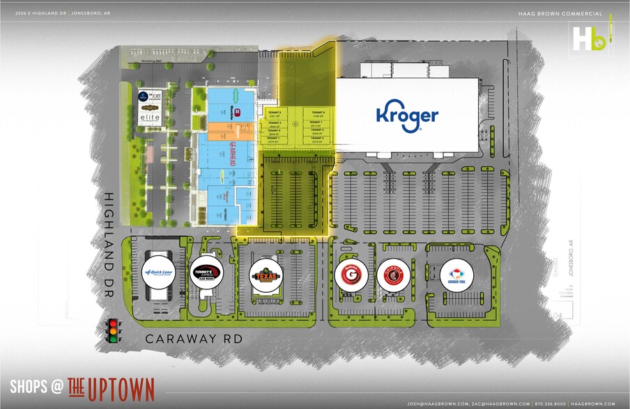 1801 S Caraway Rd, Jonesboro, AR à vendre - Plan de site – Image 3 sur 5