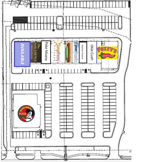 835 SW 19th St, Moore, OK à louer - Plan de site – Image 3 sur 7
