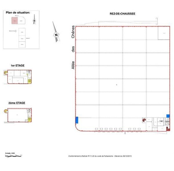 Industriel/Logistique dans Saint-Vulbas à louer - Plan d’étage – Image 3 sur 4
