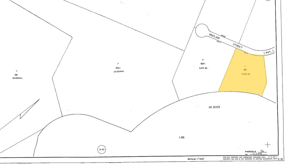 311 Sinclair Rd, Bristol, PA à louer - Plan cadastral – Image 2 sur 2