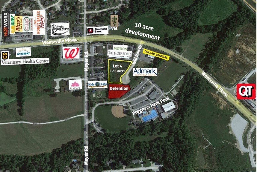 Will Ron Drive & Wentzville Parkway Lot 4, Wentzville, MO à vendre - Photo de l’immeuble – Image 1 sur 4