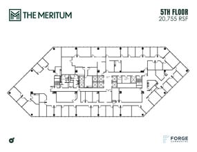 12221 Merit Dr, Dallas, TX à louer Plan d’étage– Image 1 sur 1