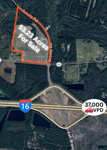 20945 Georgia 46 Hwy, Pembroke, GA à vendre - Aérien – Image 2 sur 10