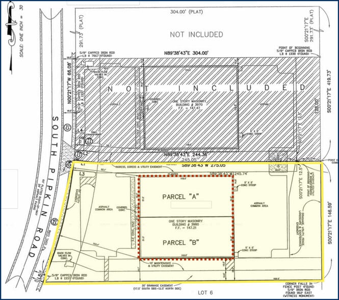 3980-3990 S Pipkin Rd, Lakeland, FL à vendre - Plan cadastral – Image 3 sur 5
