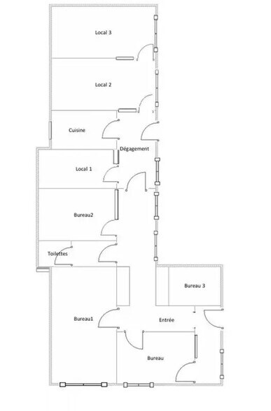 Bureau dans Aucamville à louer - Photo de l’immeuble – Image 2 sur 4