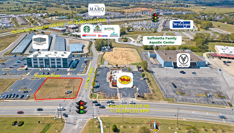 100 Prather Path, Georgetown, KY à louer - Aérien – Image 2 sur 8