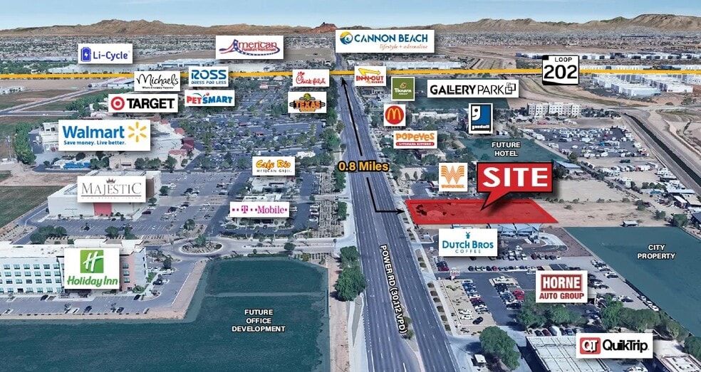 5443 S Power Rd, Mesa, AZ à louer - Photo de l’immeuble – Image 1 sur 5