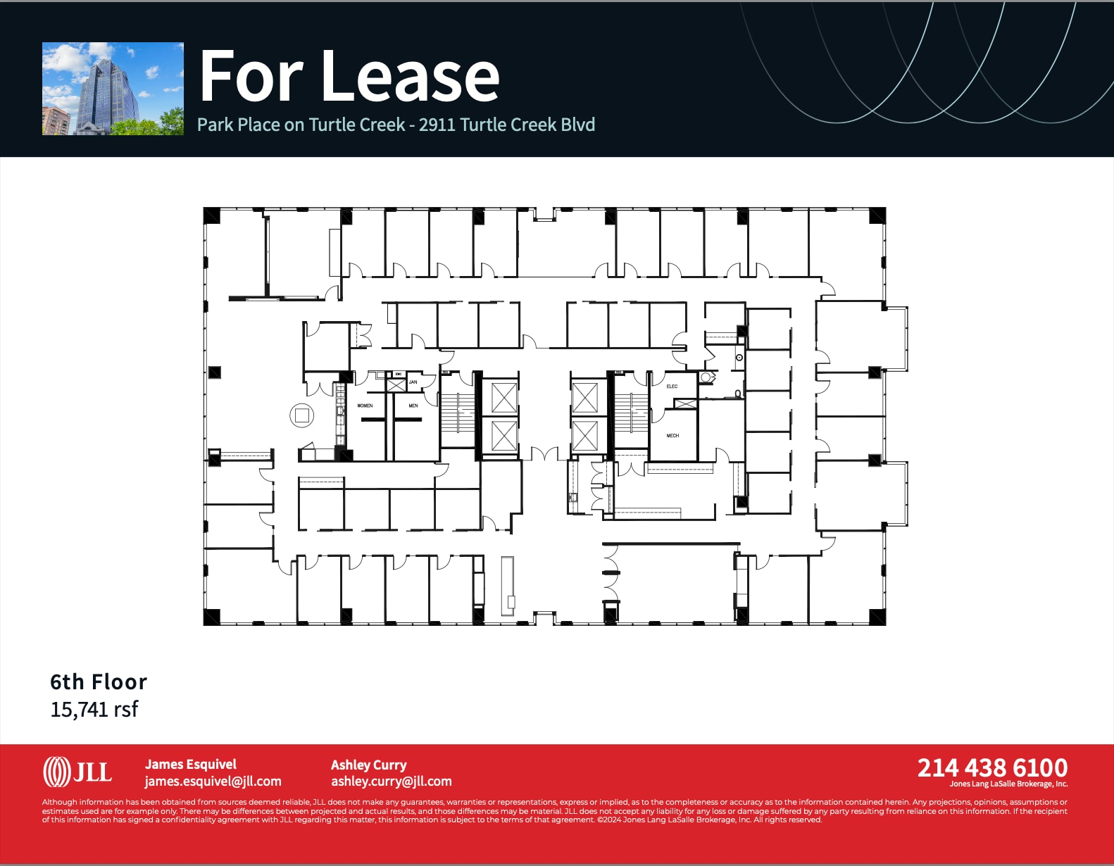 2911 Turtle Creek Blvd, Dallas, TX à louer Plan d’étage– Image 1 sur 1