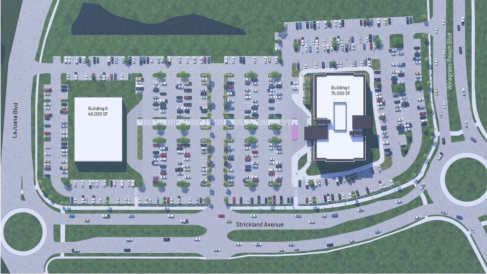 00 Wiregrass Ranch Blvd, Wesley Chapel, FL à louer - Plan de site – Image 3 sur 5