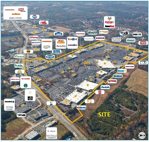0 Hwy 85 N, Fayetteville, GA à vendre - Aérien – Image 2 sur 3