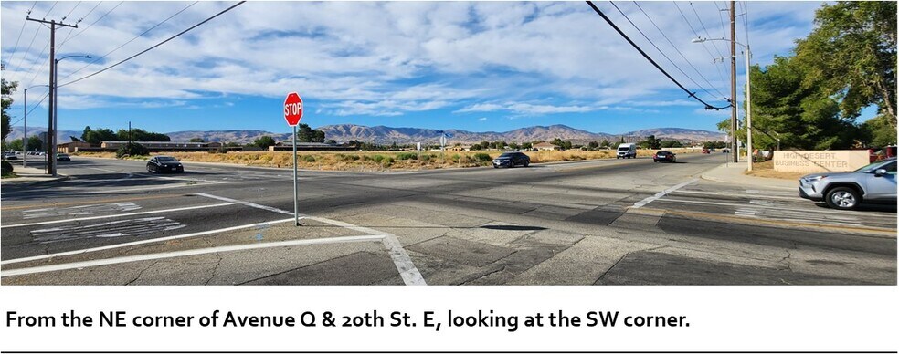 SWC Ave Q & 20th St E, Palmdale, CA à vendre - Photo de l’immeuble – Image 3 sur 6