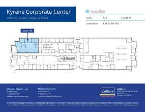 9280 S Kyrene Rd, Tempe, AZ à louer Plan d’étage– Image 1 sur 1