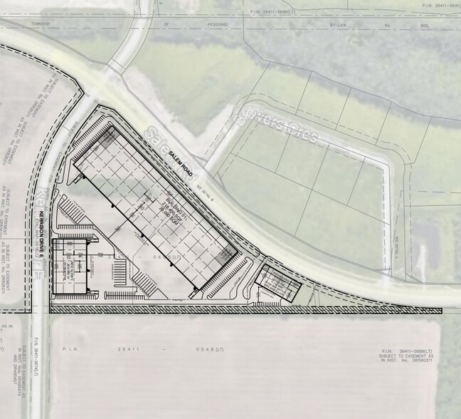 Salem Rd N, Ajax, ON à louer - Plan de site – Image 2 sur 2