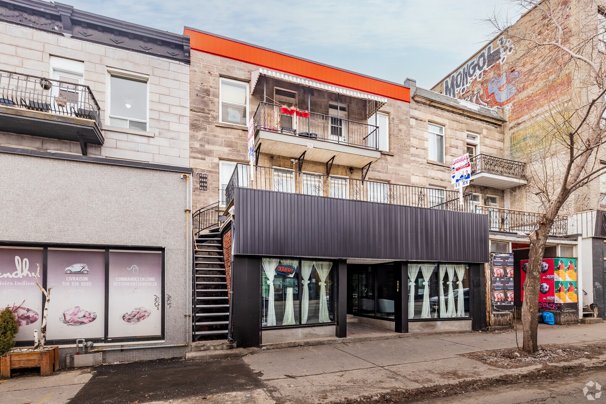 4566-4572 Av Papineau, Montréal, QC à vendre Photo principale– Image 1 sur 3