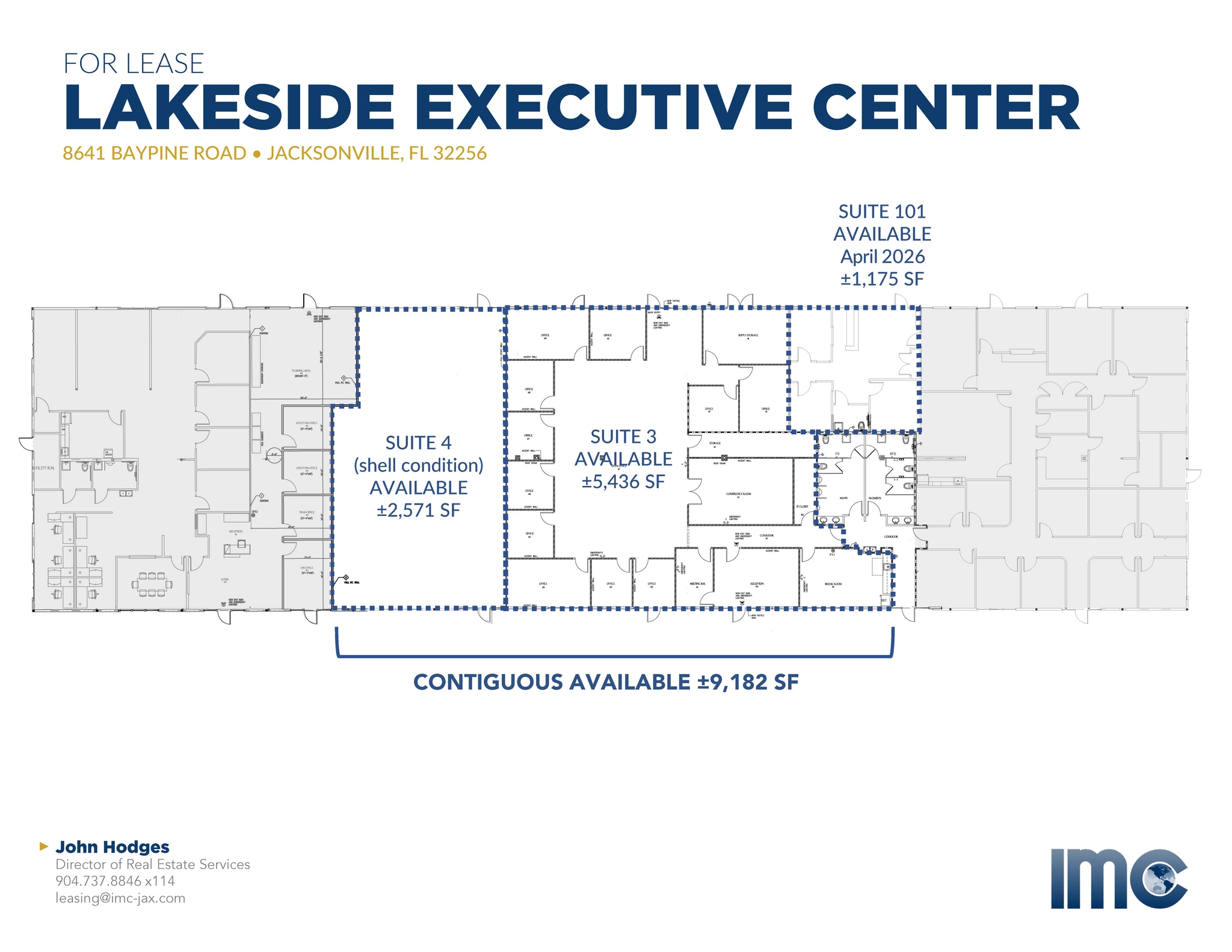 7901 Baymeadows Way, Jacksonville, FL à louer Plan d’étage– Image 1 sur 1