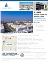 7617-7621 Somerset Blvd, Paramount, CA à louer Plan de site– Image 1 sur 1