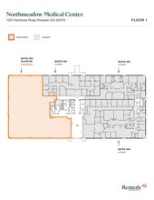 1357 Hembree Rd, Roswell, GA à louer Plan d’étage– Image 1 sur 1