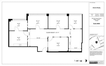 250 City Centre Ave, Ottawa, ON à louer Plan d’étage– Image 1 sur 1