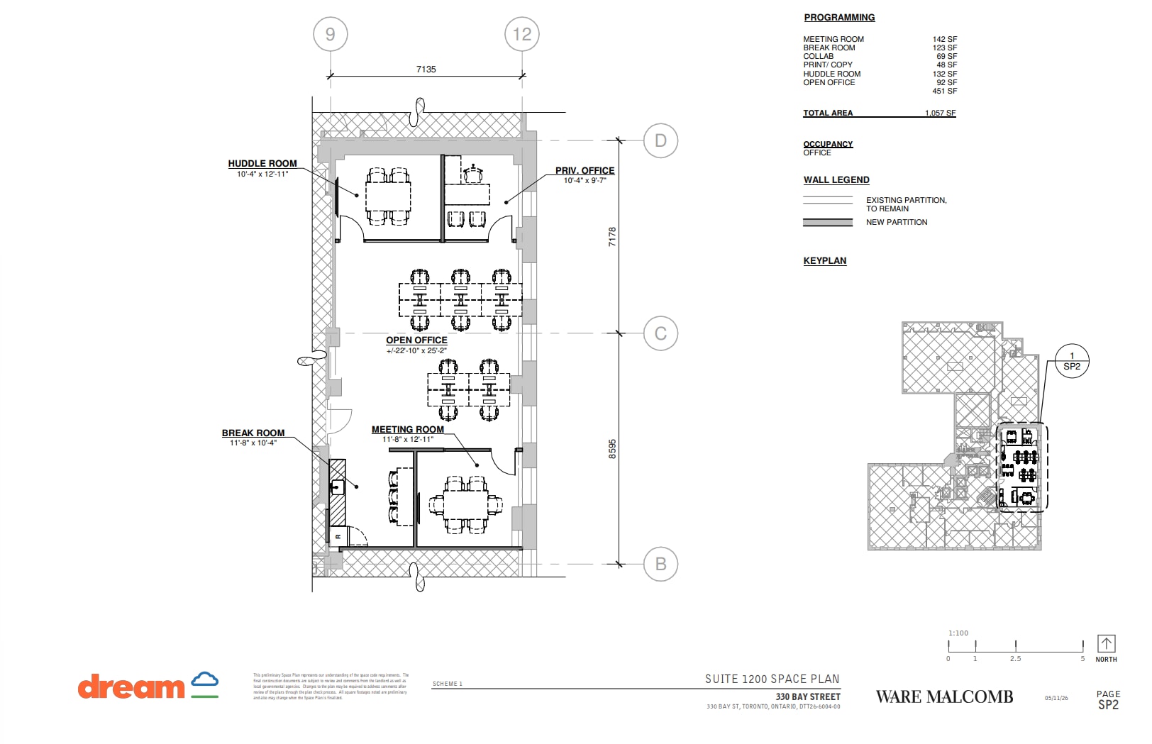330 Bay St, Toronto, ON à louer Plan d’étage– Image 1 sur 1