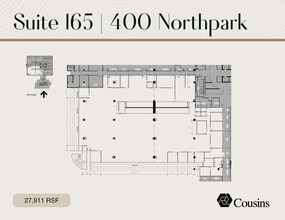 1200 Abernathy Rd NE, Atlanta, GA à louer Plan d’étage– Image 1 sur 1