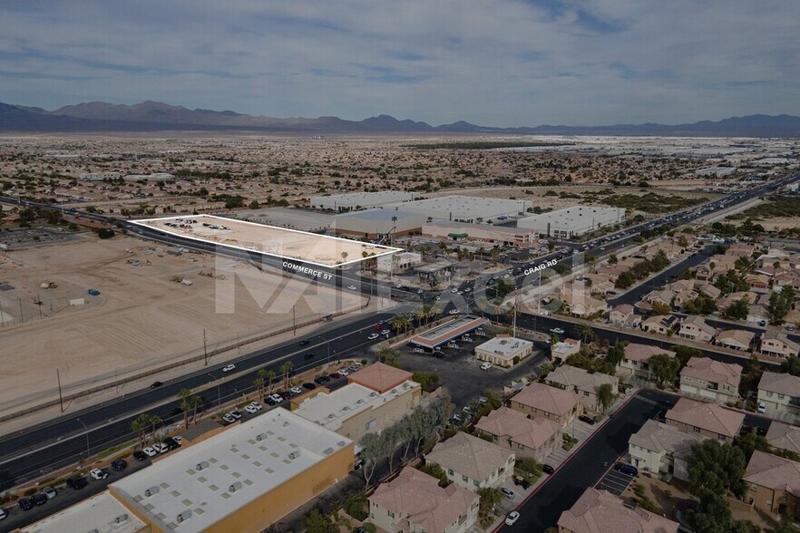 4540 N Commerce St, North Las Vegas, NV à vendre - Aérien – Image 2 sur 5