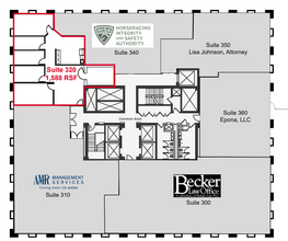 201 E Main St, Lexington, KY à louer Plan d’étage– Image 1 sur 1